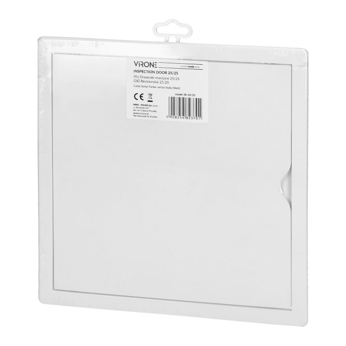 [ORNID-25/25] 140386- Inspection door 25/25, white -ORN