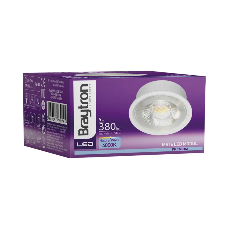 [BRYBA23-10501] 101090 - PREMIUM 5W 4000K 38D MR16 LED MODUL - BRY
