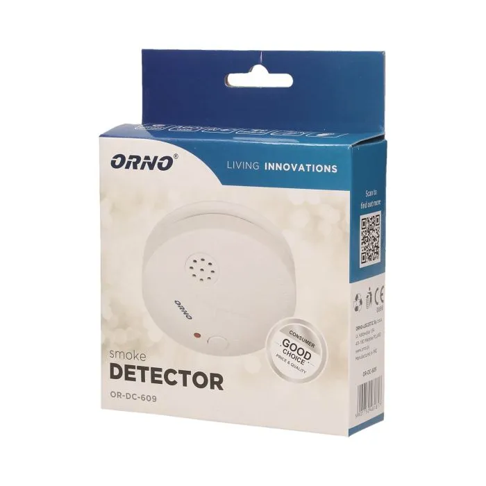 [ORNDC-609] 143218-Battery operated smoke detector-ORN