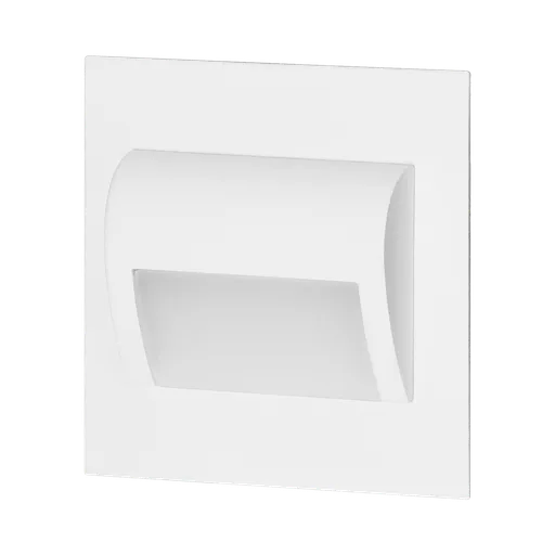 [ORNOR-OS-1529L6/W] 140389-DRACO LED 1,2W, flush-mounted staircase luminaire, 12V DC, 100lm, 6000K, white-ORN