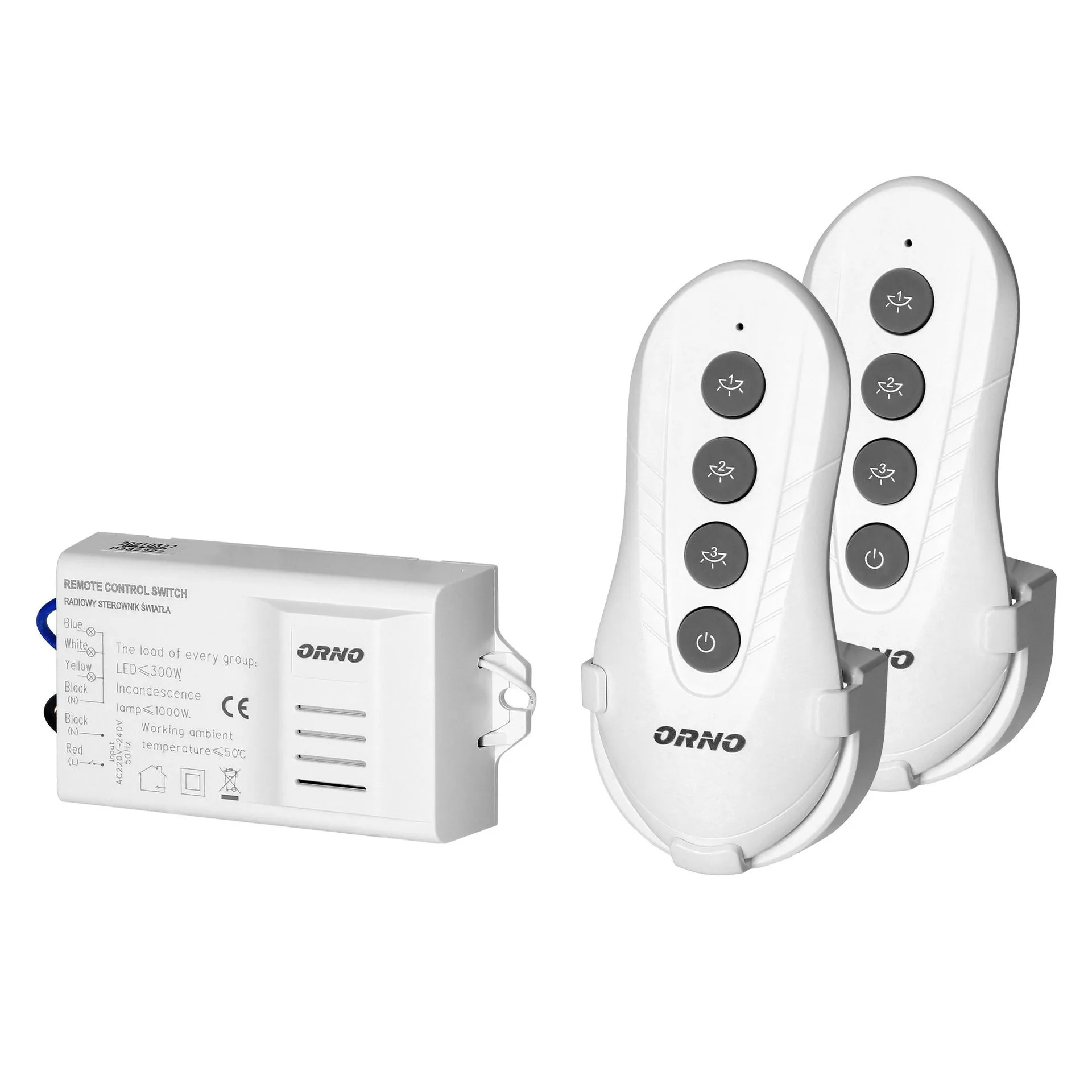 [ORNOR-GB-448] 143190 - Wireless lighting programmer with 3channel remote control units (2 pcs.)
