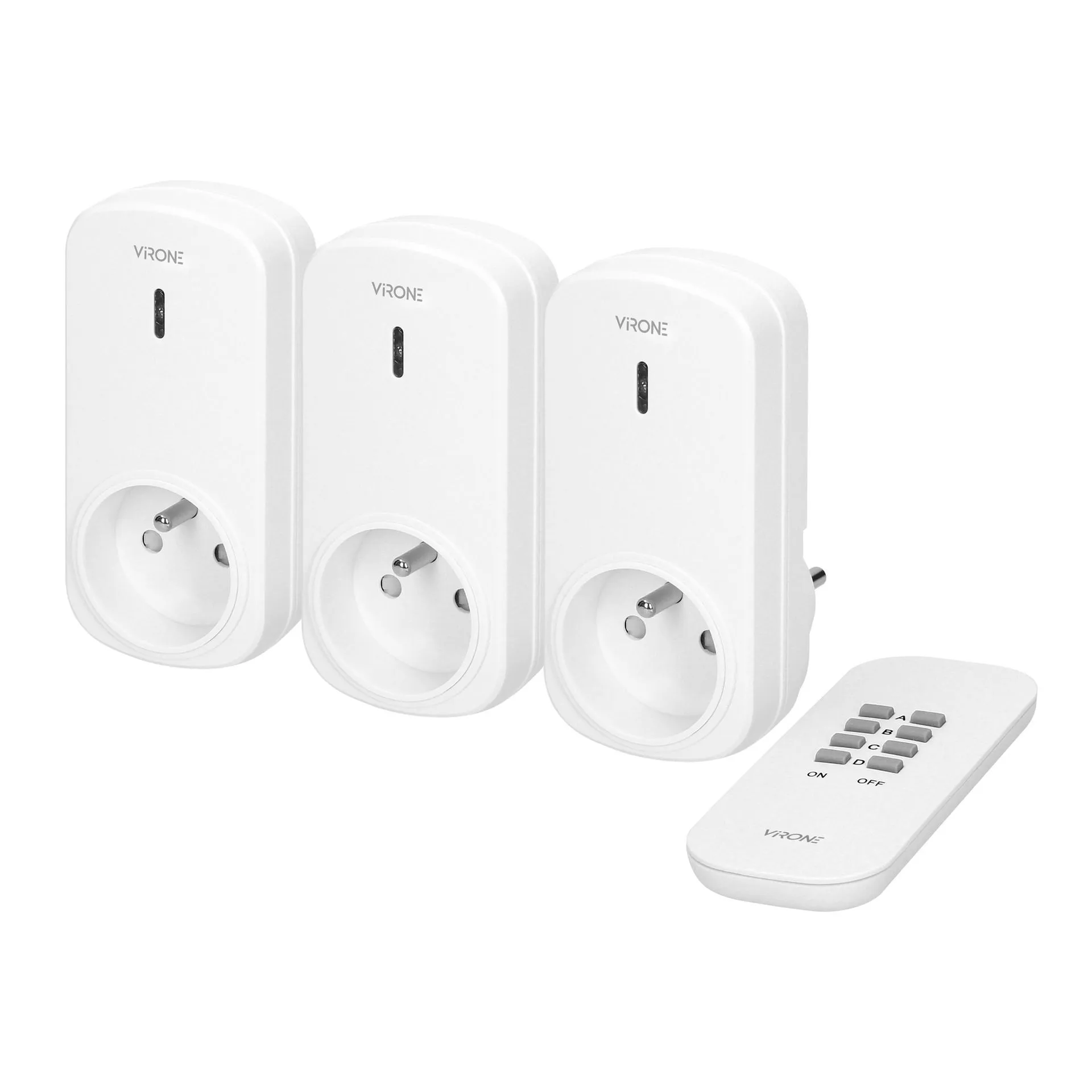 [ORNRS-3] 140433 - Set of wireless sockets with remote control, 3+1