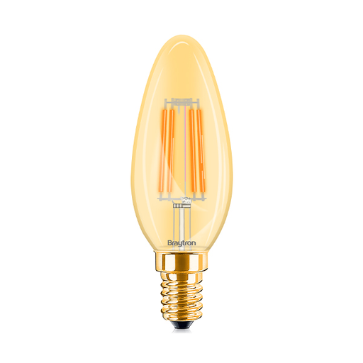 [BRYBB36-00410] 101056 - 4W E14 C35 AMBER 2200K LED BULB - BRY