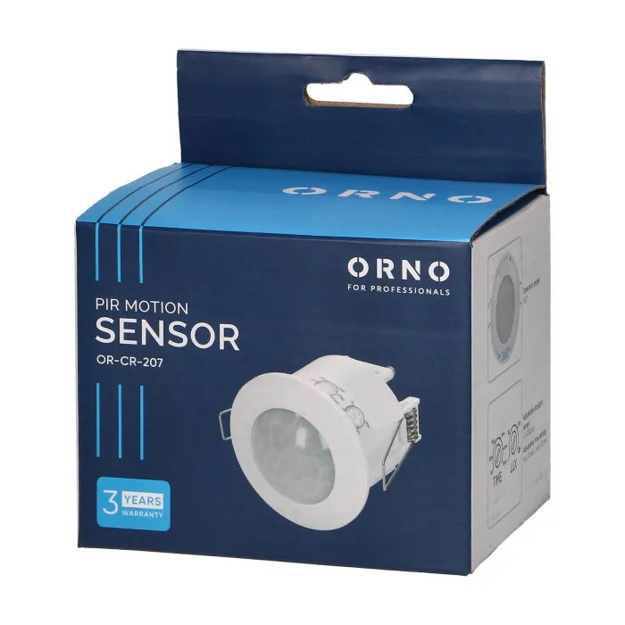 [ORNOR-CR-207] 149118 - Flush mounted PIR motion sensor 360°