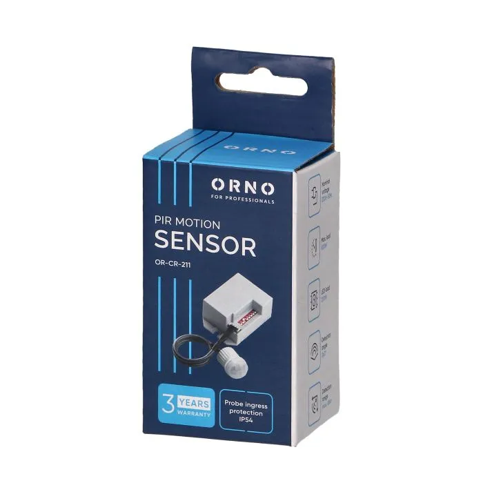[ORNOR-CR-211] 149131 - PIR motion sensor 360° with external probe