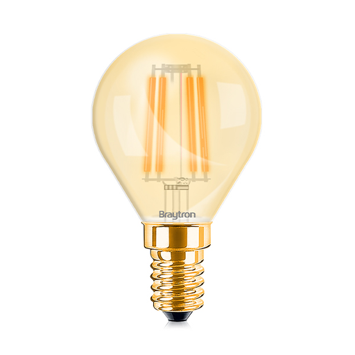 [BRYBB37-00410] 101058 - 4W E14 P45 AMBER 2200K LED BULB - BRY