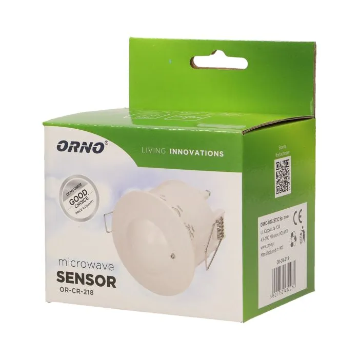 [ORNOR-CR-218] 149138 - Flush mounted microwave sensor 360°
