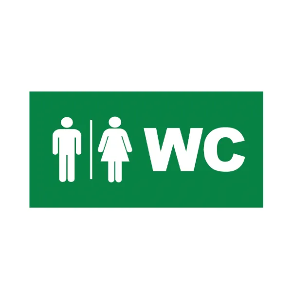 [BRYBC14-01306] 101146 - EXIT SIGN WC PVC - BRY