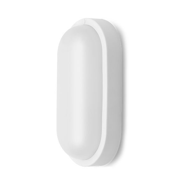 [BRYBC17-00830] 101134 - BULKHEAD LED FIXTURE 12W WHITE IP54 6500K - BRY 