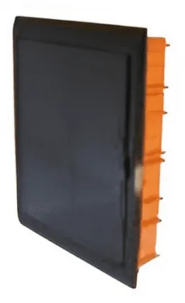 [FAGFG14754] 147540- Inbouw schakelbord 54 modules met zwart frame en zwarte deur 455x510x115mm IP40 FAEG