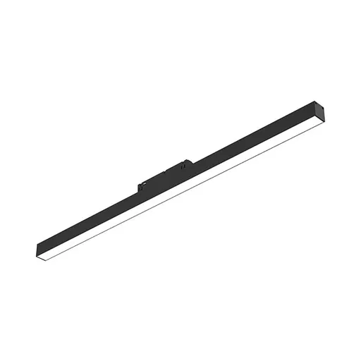 [BRYBD60-00601] 101149 - LNR600 18W 48VDC 3000K BLACK MAGNETIC LINEAR TRACK LIGHT - BRY