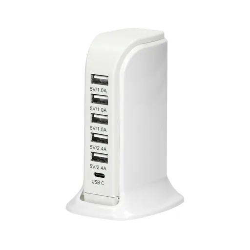 [ORNCS-1] 140511-Station de charge 5 x USB A, 1 x USB C; 5V DC / 6A-ORN