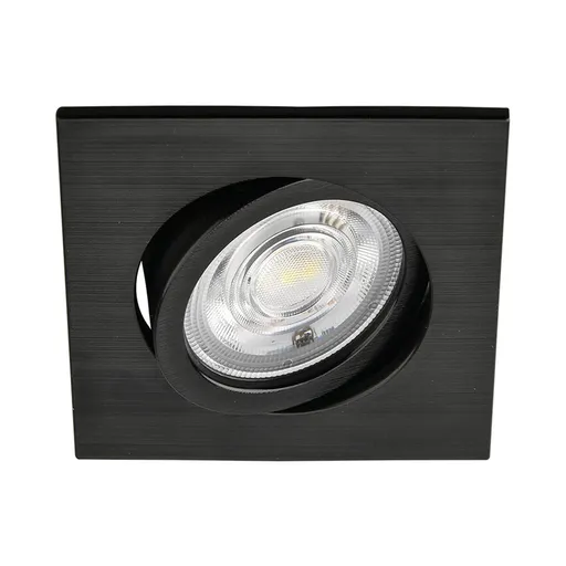 [BRYBD02-10781] 102018 - 7W G3 SQUARE BLACK 3IN1 LED DOWNLIGHTBRY