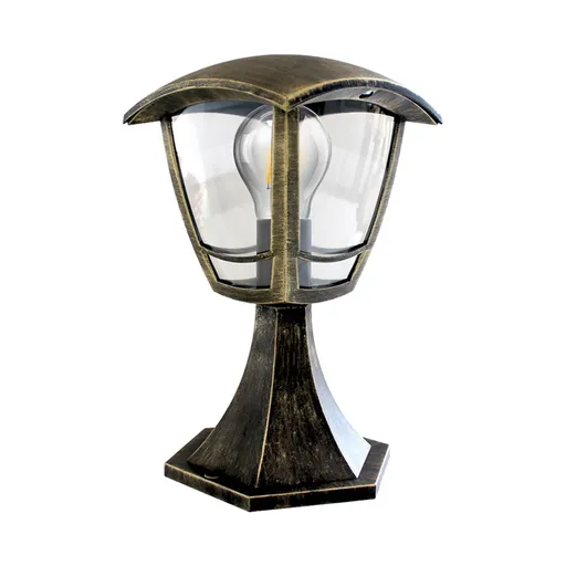 [BRYBG44-00506] 101314-BRY-BERLIN_WL.B-BRZ-E27-IP44-WALL LIGHT