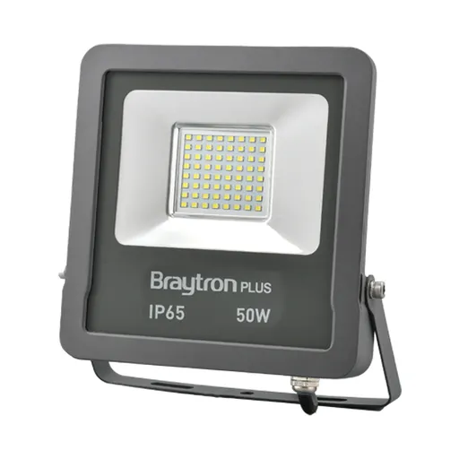[BRYBT61-05032] 101828-BRY-FLOOD-SL-50W-GRY-6500K-IP65-LED FLOODLIGHT