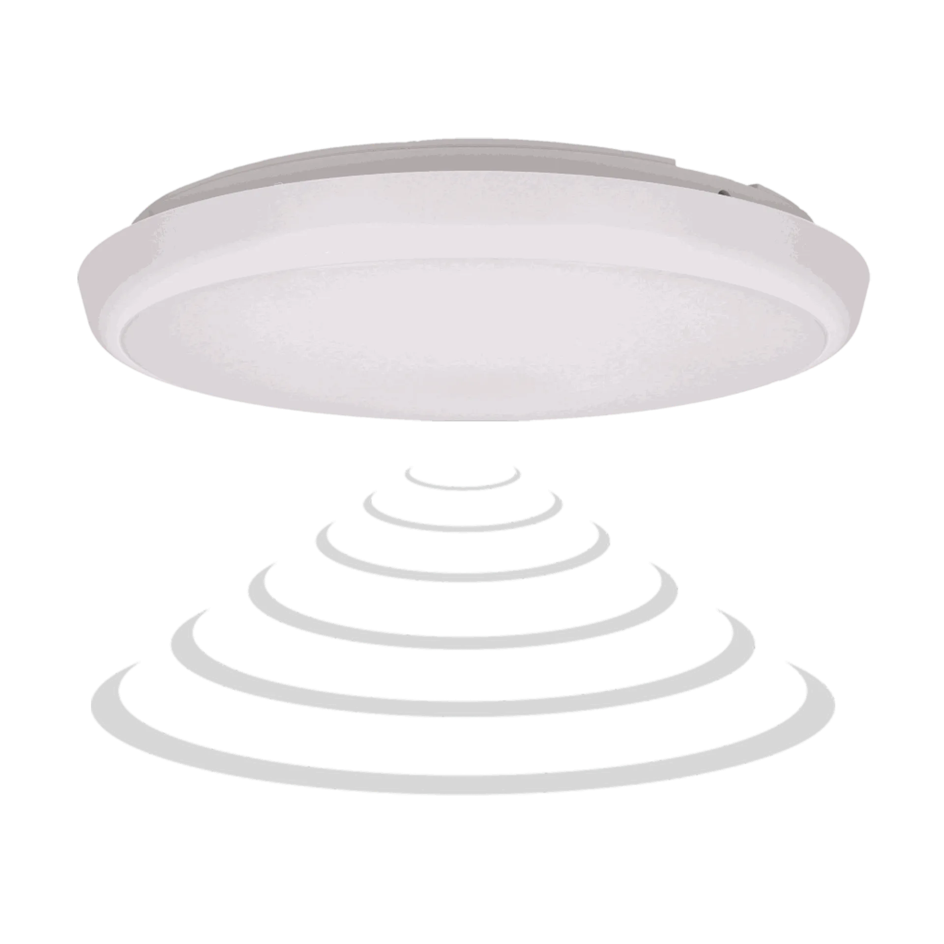 [ORNAD-PL-6091WLPMM4] 140526-CERS LED ceiling lamp with microwave motion sensor, LED 22W, 2000lm, IP65, 4000K, white milky PC, dimming function-ORN