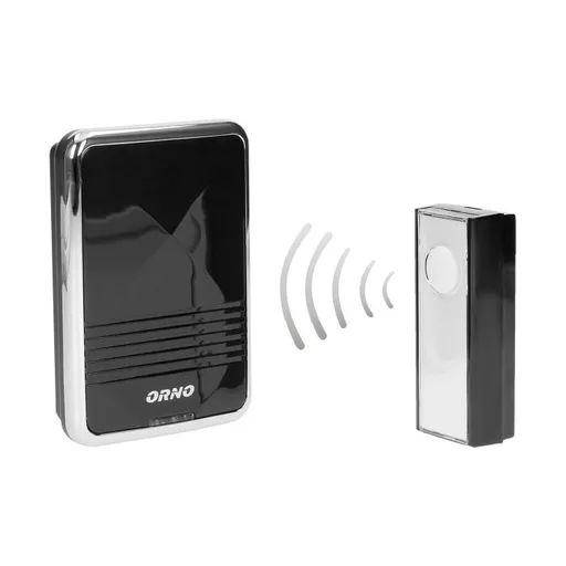 [ORNOR-DB-QS-159] 143079 - CALYPSO II AC wireless doorbell mains powered, learning system, 36 ringtones, 300m range