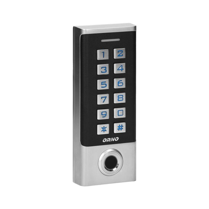 [ORNOR-ZS-823] 143139 - Code lock with digital keypad proximity tags/cards reader and fingerprint reader, IP68, 1 relay output (3A), non-volatile EPROM memory stores stored codes and parameters in the memory in the event of a power failure