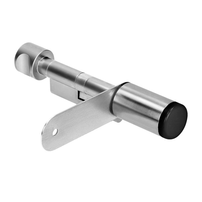 [ORNOR-ZS-852] 140622 - Double knob cylinder IP65 (40+40) suitable for installation in standard doors, it replaces a standard door cylinder opened with a key; thanks to a smartphone app, the administrator decides who can open the door