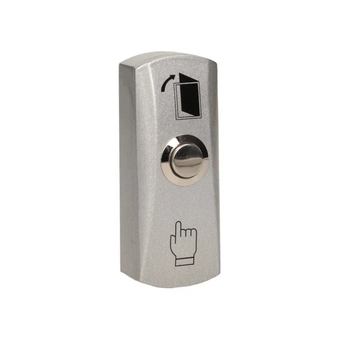 [ORNOR-ZS-813] 143146 - Exit button, surface mounted Solid, aluminum casing, enables the opening of a door equipped with electric strike