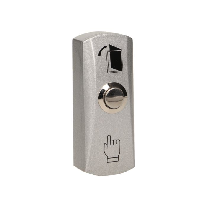 [ORNOR-ZS-813] 143146 - Exit button, surface mounted Solid, aluminum casing, enables the opening of a door equipped with electric strike