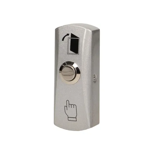 [ORNOR-ZS-813] 143146 - Exit button, surface mounted Solid, aluminum casing, enables the opening of a door equipped with electric strike