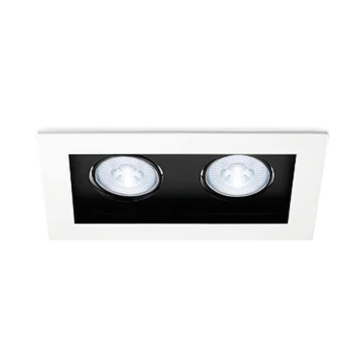 [BRYBH03-05030] 103015 - BETA A SQUARE 2D WHITE IP20 SPOTLIGHT FIXTUREBRY