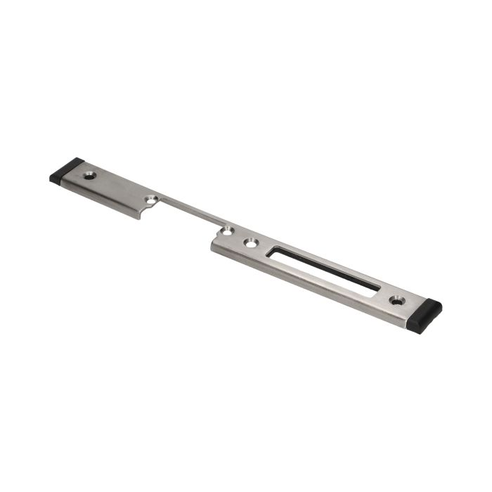 [ORNOR-EZ-4001SDP1] 143178 - Faceplate long, right applied for mounting on clinker, metal or wood pillar, etc.; made of aluminum and zinc alloy (stainless steel)