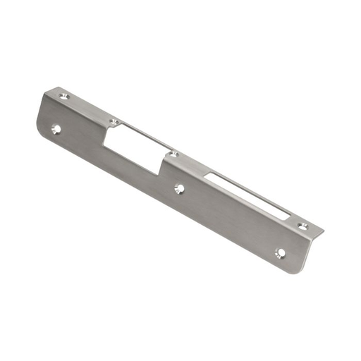 [ORNOR-EZ-4001SRP1] 143180 - Faceplate angled, right applied for mounting on clinker, metal or wood pillar, etc.; made of aluminum and zinc alloy (stainless steel)