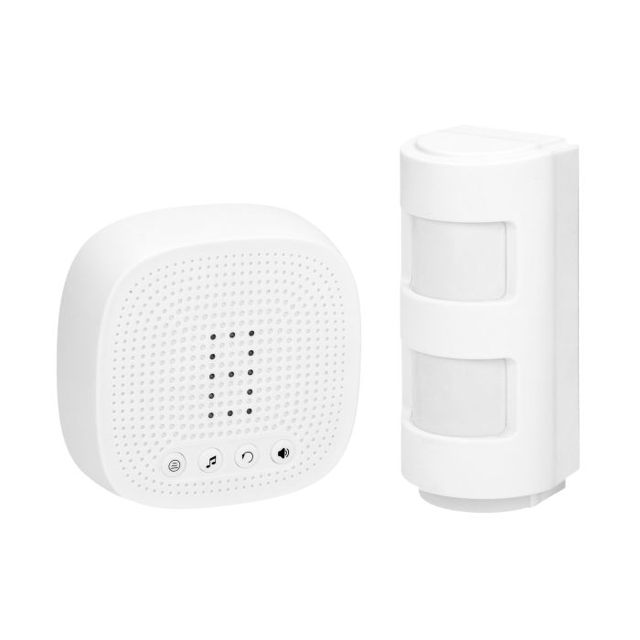 [ORNOR-MA-716] 140664 - Wireless driveway alert system with sound and light alarm, IP44, 300m, can be extended up to 16 sensors (and 4 zones)