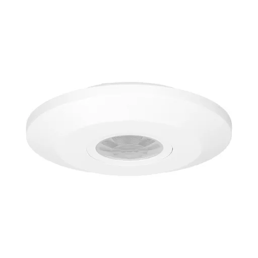 [ORNOR-CR-241] 149110 - Ultra flat PIR motion sensor 360° protection rating IP20; detection range 360°, 6m; works with LEDs; colour: white