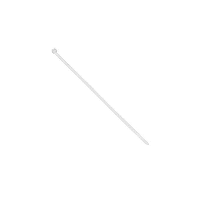 [ORNOR-AE-13199/5/40/100] 141307 - Cable tie natural color, 4.8mm wide, 400mm long, 100 pcs.