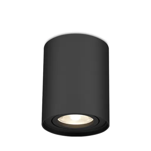 [BRYBH04-00301] 103028 - GAMA 8010 ROUND BLACK GU10 IP20 SPOTLIGHT FIXTUREBRY