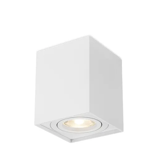 [BRYBH04-00310] 103029 - GAMA 8010 SQUARE WHITE GU10 IP20 SPOTLIGHT FIXTUREBRY