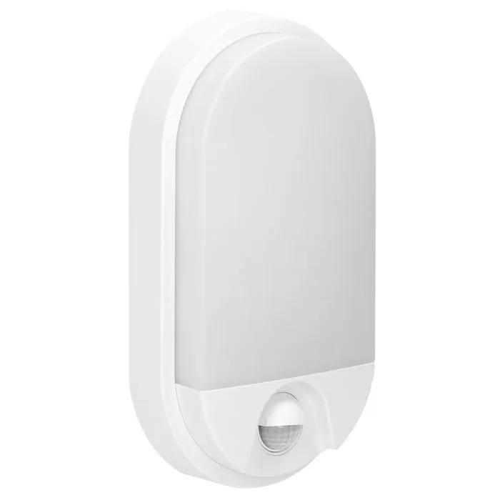 [ORNAD-OP-6147WLPMR4] 140775 - NEFRYT LED 15W, garden luminaire, white with motion sensor, 1100lm, IP54, 4000K