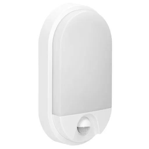 [ORNAD-OP-6147WLPMR4] 140775 - NEFRYT LED 15W, garden luminaire, white with motion sensor, 1100lm, IP54, 4000K