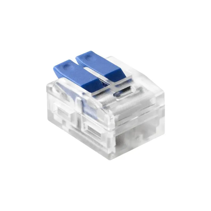 [ORNOR-SZ-8017/2/10] 149541 - 2wire clamp splicing connector; for wire 0.754mm²; IEC 450V/32A, 10 pcs.