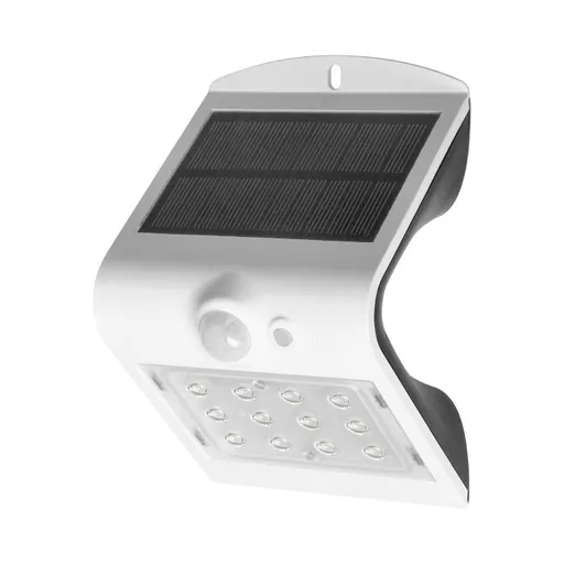 [ORNAD-SL-6083WLR4] 146651 - LED solar garden lamp SILOE with motion sensor, white