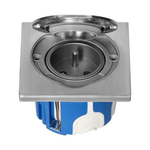[ORNOR-AE-1397MB] 149458 - Hermetic electrical socket with a windproof junction box, IP55, stainless steel