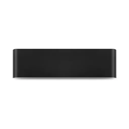 [BRYBH07-03201] 103060 - AVVA 8W 200L RECTANGLE BLACK 3000K IP20 WALL LIGHT-BRY