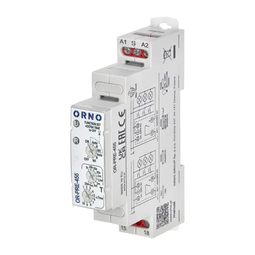 [ORNOR-PRE-455] 149044 - Staircase timer 7 operation modes, 230 VAC