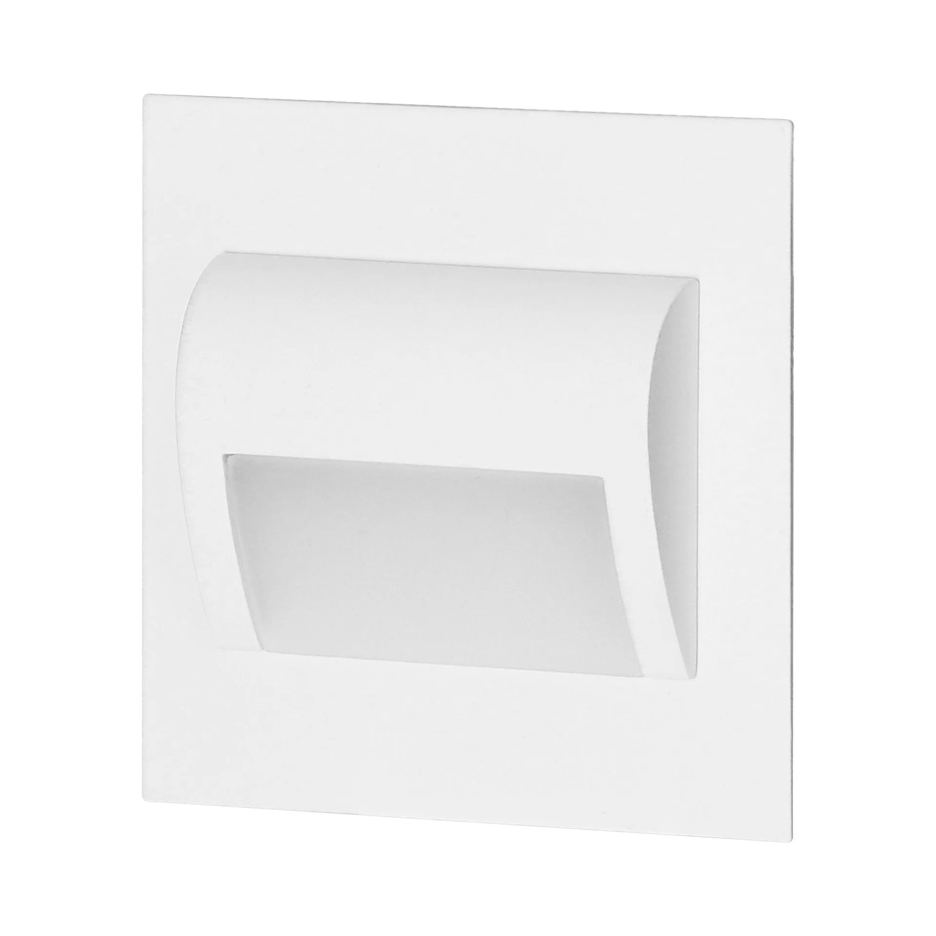 [ORNAD-OS-6164L6/W] 140597-DRACO LED NEW 1.5W, flush-mounted staircase fitting, 12VDC, 30lm, 6000K, white, innovative installation