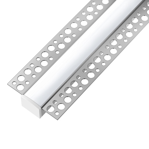 [LDL109104] 109104 - 2 meters Plaster Aluminium Profile for  LED Strip for Drywall ALU-LDL