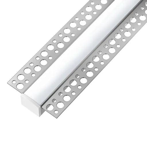 [LPF0109104] 109104 - 2 meter Gips Aluminium Profiel voor LED Strip voor Gipsplaten ALU-LDL