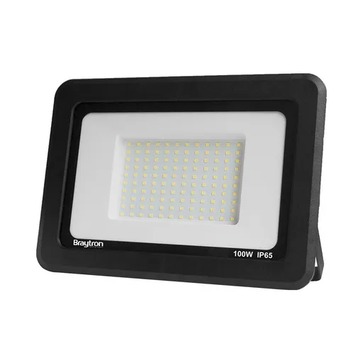 [BRYBT60-39131] 102148-FLOOD-SF-100W-BLC-6500K-IP65-LED FLOODLIGHT-BRY