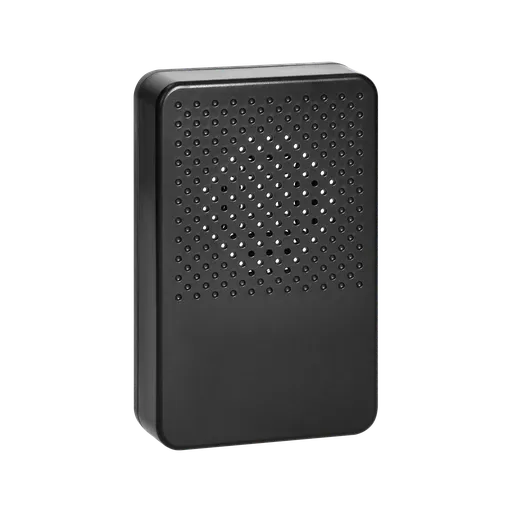 [ORNOR-DP-MR-161/B] 143015-Electronic, wired doorbell LARK MAXI AC, one tone, 230V, black
