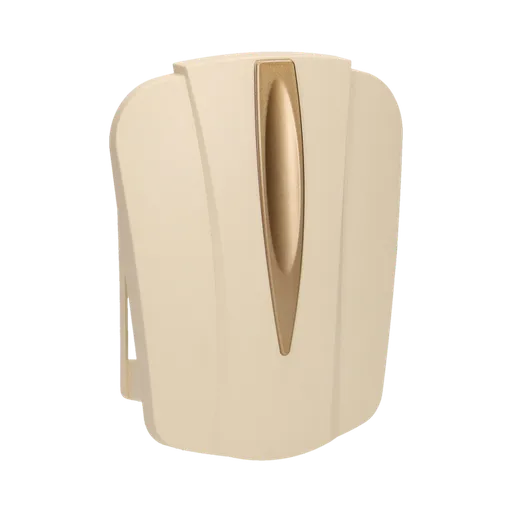 [ORNOR-DP-VD-141/BG] 143033 Two-tone Gong doorbell, 230V, beige