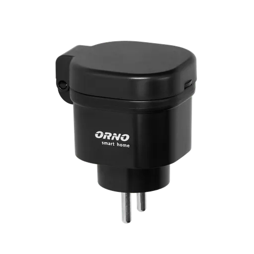 [ORNOR-SH-1733(GS)] 143197  - Outdoor wireless power socket with radio receiver, IP44, ORNO  Smart Home, Schuko