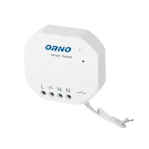 [ORNOR-SH-1736] 143200 - Wireless wall switch with radio receiver, MINI size for flushmount junction box, ORNO Smart Home