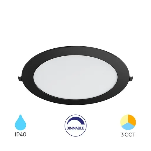 [BRYBP01-91881] 105093 - SRYSMDCRP18WRNDDIM8INCBLC3IN1LED PANEL